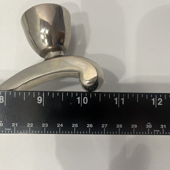 Global Views India Silver Candle Holder Pair of Wall Sconces - Picture 11 of 11